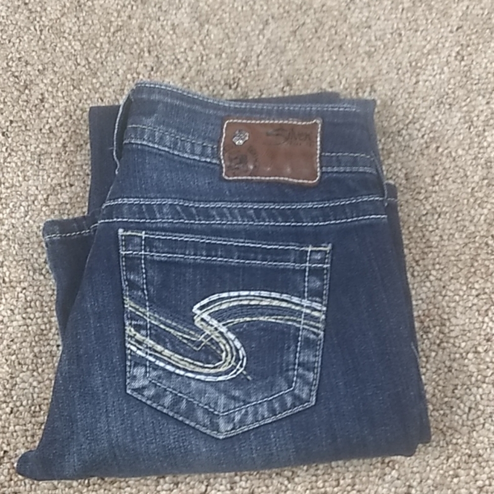 Silver Suki jeans